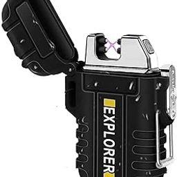 EsLife Waterproof Electric Outdoor Windproof Arc BBQ Grill USB Rechargeable Flameless Plasma Cool for Outdoor Lighter-picture-27