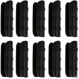 UJEAVETTE 60 Pieces Greenhouse Frame Pipe Tube and Film Clip Clamp Connector Kit 25mm-23