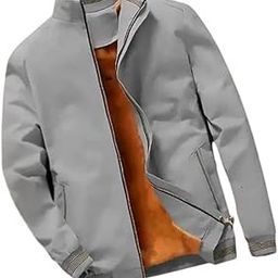 Winter Jackets For Mens, Full Sleeve, Zipper Closure, Stand Collar Windcheater for Men.-image-89