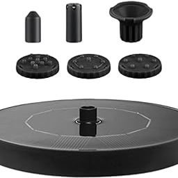 LOOM TREE® Solar Bird Bath Geyser Pump Low Noise Solar Pond Pump for Garden Tank Yard | Yard, Garden & Outdoor Living | Ponds & Water Features | Outdoor Fountains-picture-31