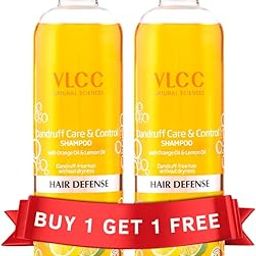 VLCC Dandruff Care & Control Shampoo - B1G1 - 350ml X 2 (700ml) | Anti-Dandruff Shampoo | Scalp Health, Deep Scalp Cleaning | With Orange & Lemon Oil.-image-23