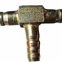 DESCTIDY Low Pressure - "T" Joint - 3 Way Nozzle LPG T Hose Joiner Barbed Splitter Connector Adapter Air Fuel Water Pipe Gas-image-25