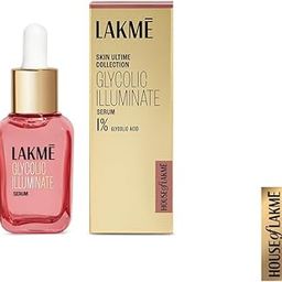 LAKMÉ Glycolic Illuminate Serum With 1% Glycolic Acid Reduces Dullness & Improves Texture, 30 Ml-0