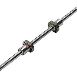 Mssoomm 16mm Bi Directional Ball Screws Left and Right Hand Combo Ballscrew SFU1605 RM1605 length 19.69 inch / 500mm 5mm Pitch + 2 Ball Screw Nut, No End Processing C7 Precision for CNC Machinery-picture-11