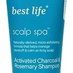Best Life Activated Charcoal Anti Dandruff Scrub Shampoo with Rosemary Mint for itchy, flaky scalp (200ml)-16