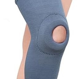 Dr.Ortho Cotton Knee Cap with Open Patella, Knee Support for Men & Women, Free Size-14