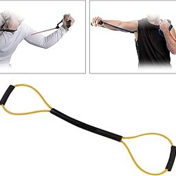 MERISHOPP Resistance Bands Shadow Boxing Gym Indoor Pull Rope Home Yellow 15LB| Resistance Bands | Workout Bands | Exercise Bands-image-48