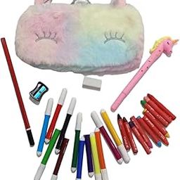 Unicorn Shape for Kids Coin Pouch Money Pouch Pen Pencil Pouch-5