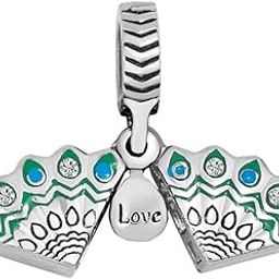 Heart I Love You to The Moon and Back Charm Photo Beads for Bracelets-image-63