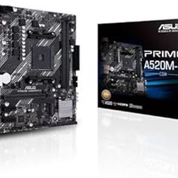 ASUS Prime A520M-K/CSM AMD A520 (Ryzen AM4) Micro ATX Motherboard with M.2 Support, 1 Gb Ethernet, HDMI/D-Sub, SATA 6 Gbps, USB 3.2 Gen 1 Type-A-15