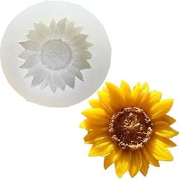 Silicone Molds Sunflower Shape 3D for Candle Making Flower Bouquet Mold Soap Resin Art and Craft Chocolate Cake Candle Topper Mould-image-10