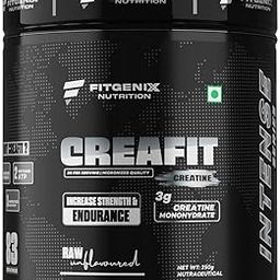 Fitgenix Nutrition Creafit Creatine Monohydrate Powder Unflavoured 83 Servings | Build Lean Muscle | Immunity Booster | Improve Immune System Increase Strength & Endurance (250G)-20