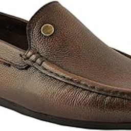REX Genuine Leather Casual Loafer for Mens-image-6
