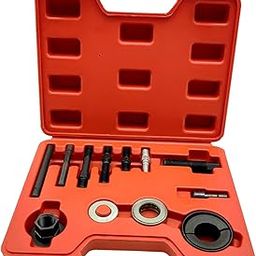ATORSE 14Pcs Power Steering Pulley Puller Installer Kit Sturdy for Cars Trucks-picture-16