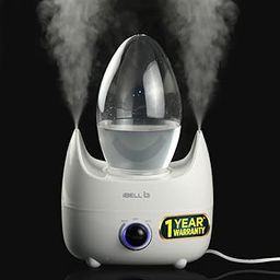 iBELL HU8501 Humidifier 1.5L, 25Watts with Double Spray Nozzle, Low Water Indicator (White)-image-12