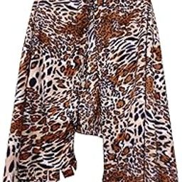 CLOTHEINGHUB Women’s Wool Stole/Shawl – Yellow Shade Tiger Animal Print, Soft & Stylish Winter Wrap Shawl/Stole-image-40