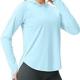 Women's Sun Hoodie UPF 50+ SPF Rash Guard Long Sleeve Lightweight Quick Dry UV Shirts for Hiking Fishing Swim-image-87