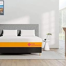 Casa Copenhagen, Dual Memory Foam 5-Inch Double Size Mattress 7 Years Warranty (78x60x5 Inches, Neon Orange)-image-22