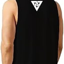Printed Regular Fit Cotton Men's Vest-4