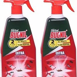 Bugnil Herbal Insect Repellent Spray with Pleasant Fragrance -Mosquito Repellent & Insect Spray 250 ml pack of 2-25