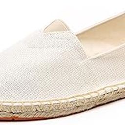 Men's Closed Toe Comfortable Canvas Slip on Flat Espadrilles-picture-10
