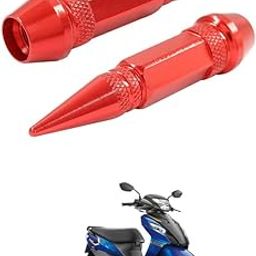 LOVMOTO Universal 2PC Spiked Aluminum Stem Valve Caps Dustproof Tire Wheel Stem Caps for Cars,SUVs,Trucks Bicycles and Motorcycles Comfortable with Le-ts-image-17