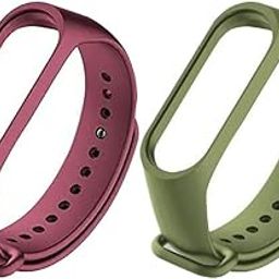 Mi Band 3 Strap - Mi Band 4 Strap Original Soft Silicone Adjustable Replacement Wristband Straps, Belt, Bands for Xiaomi M3 - M4 Fitness Band (Device not Included)-picture-26
