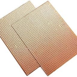 Electronic Spices General Purpose Printed Circuit Board 10x7.5cm, zero pcb Board, For electronic project or experiment pack of 2-picture-20