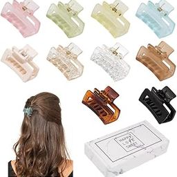 Staila 6Pcs Small Claw Hair Clips For Women Girls, Tiny Hair Claw Clips For Thin/Medium Thick Hair, 1.5 Inch Mini Hair Jaw Clips Matte Nonslip Clip With Box (Matte+Shiny Color Series), Multicolor-image-26