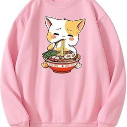 Noodle Sweatshirt Hoodie Women Cute Casual Stylish Trendy Latest White Black Pink Lavender Beige Brown Girl 399 499 Under-image-83