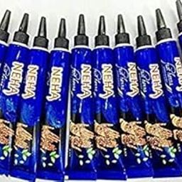 Neha Herbal Mehendi black Tattoo Paste Tubes 10pis-image-15