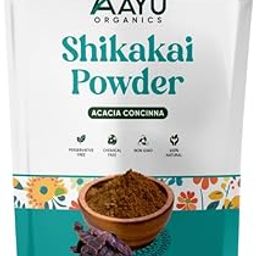 Aayu Organics Shikakai Powder, Natural Hair Cleanser, 200g pack of 1-image-99