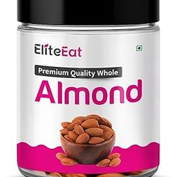 EliteEat Premium Almonds 250g | Plant-Based Protein Snack | Fresh Dry Fruits | Healthy Choice-image-97