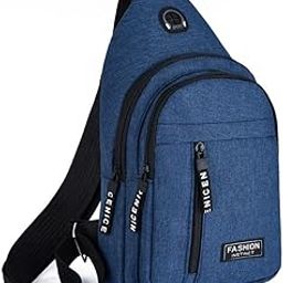 MOMISY Sling Chest Bag For Men Waterproof Sling Backpack Bag Cross body Bag for Travel | Hiking | Jogging | Gym | Picnic & Daily Use-image-54