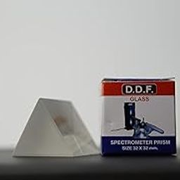 Spectrometer Prism - 32x32mm Extra Dense Flint Glass Prism (D.D.F)-22