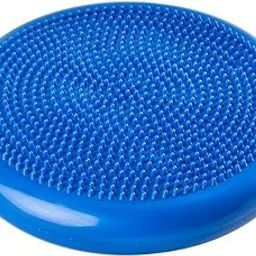 DARKNESS Exercise Balance Board, Inflated Balance Stability Disc Cushion | 13 Inches Diameter (Multicolour)-image-2