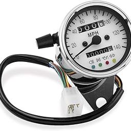 Bikers Choice Mini Speedo With LED Indicator Light - 2:1 Drive Ratio 76067-6
