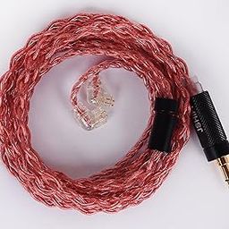 [JSHiFi-Sugar] QDC 0.14 inch (3.5 mm) Rear Cable, Oxygen-Free Copper, 0.14 inch (3.5 mm) Earphone Upgrade Cable Stereo, Chinese QDC Earphone Replacement Cable (QDC 0.14 inches (3.5 mm)-image-77
