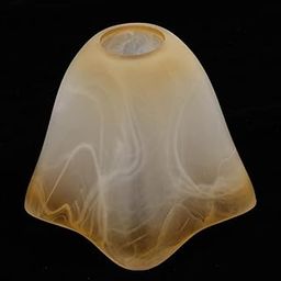CosmoMart® E27 Lamp Holder Glass Table Lamp Shade Modern Standard Small Lamp Shade #6-image-44