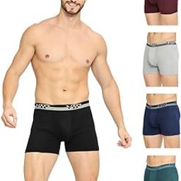 Men's Cotton Solid (Pack of 5) (Ultra_Trunks_100_P5_Assorted-2