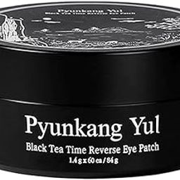 PYUNKANG YUL Black Tea Time Reverse Eye Patch - Reduces Puffy Eyes, Fine Lines, Under Eye Bags, Face Moisturizer, Revitalizer| Korean Eye Skin Care Gel Pads with Low-Molecular Collagen, Peptide, 1.4g X 60ea-29