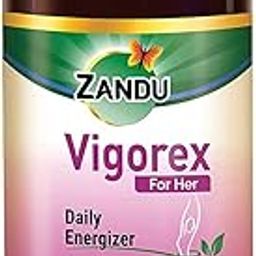Zandu Vigorex For Her: A Daily Energizer |100% Natural,Authentic & Safe ingredients| Her Secret Remedy for Vigour and Vitality (Pack of 60 capsules)-image-106