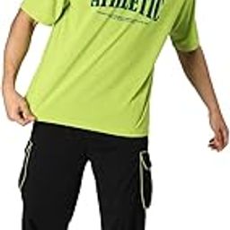 Men Solid Casual Summer Wear Coords Stylish Gents Cord Set Half Sleeves Latest Track Suit Round Neck Western Co-ord Track Pant and T-Shirt Set-image-55