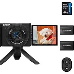 ORDRO G930 5K Digital Camera for Content Creators Vloggers and Photography with 5X Optical Zoom, Auto-Focus and Wide Angle (Black)-picture-12