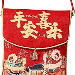 Chinese New Year Red Envelope Cartoon Gift Packet Red Packet 2025 Snake Year Peace and Joy-image-51