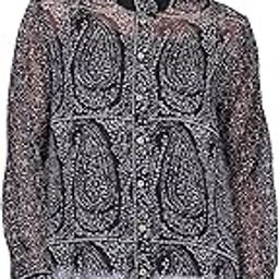 Black Ashfi Shirt with Camisole-image-3