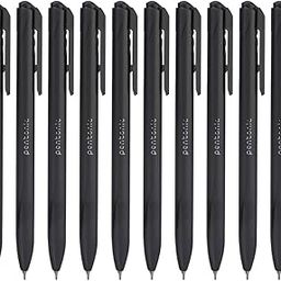 Pentonic 0.7mm Switch Retractable Ball Point Pen | Black Ink | Pack of 10-image-77