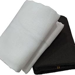 Trouser - Shirt Fabric Combo Box (Unstitched, All Weather Fabric, White Shirt +Black Trouser)-image-75