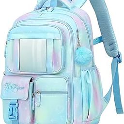 Girls backpack,Kids Backpack for Girl,Cute Elementary Bookbag Waterproof Large Capacity School Bag Backpacks for Girls-image-41