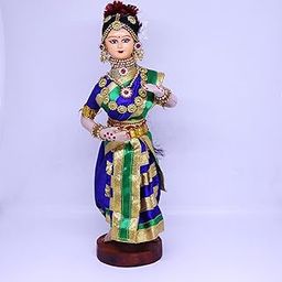Ashni Cute Indian Lady Doll - Beautiful Handmade Doll-image-31